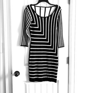 Gianni Bini striped body on dress